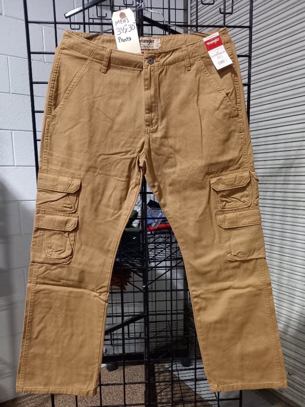 Men's Cargo Pants - Tan | 34" x 30"